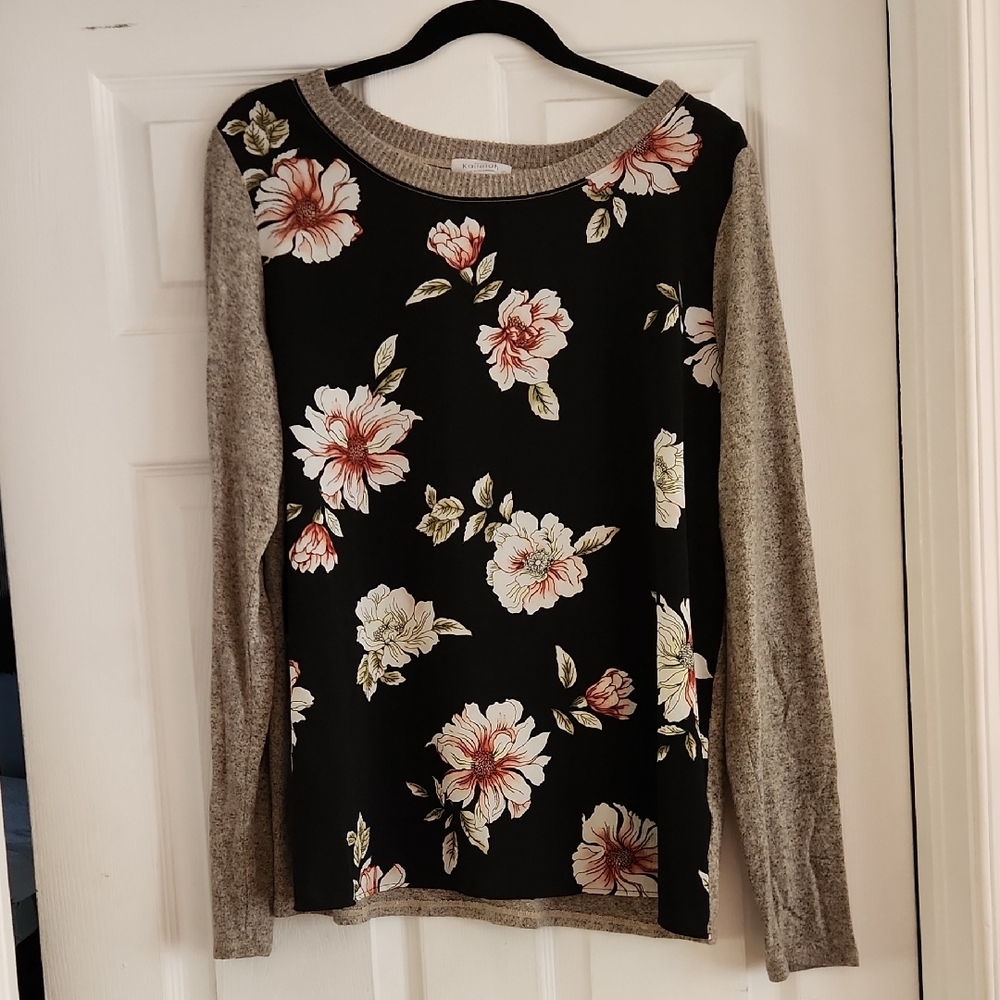 Floral Long Sleeve Top